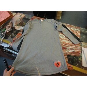 Victorias Secret long sleeve nightgown STeam VS skiing patch